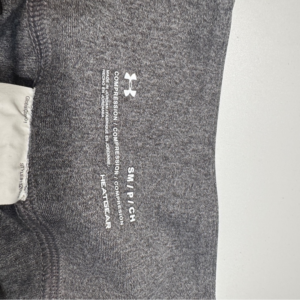 Under Armour Women's Charcoal‎ and Orange Leggings Size Small - Picture 6 of 15